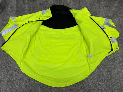 Ex Police Cycling Hi Vis Jacket Cyclist Waterproof Coat Security Events