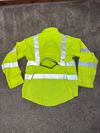 Ex Police Cycling Hi Vis Jacket Cyclist Waterproof Coat Security Events