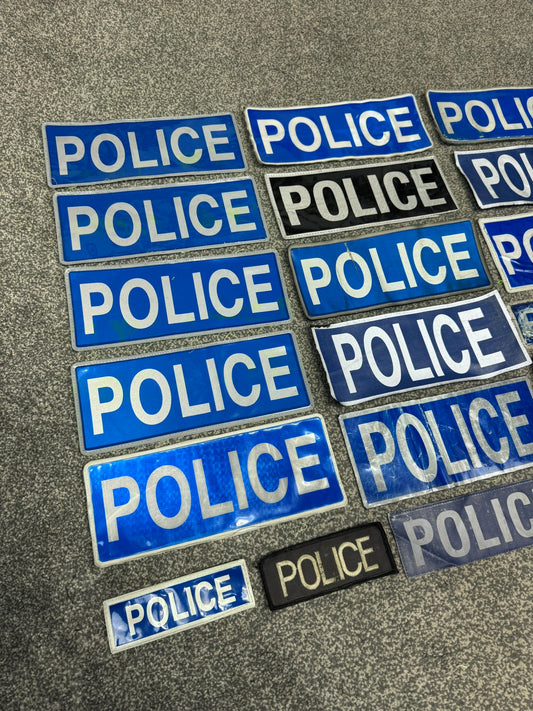 26x Genuine Ex Police Badges Job Lot Bundle Collector Film / TV Uniform Display