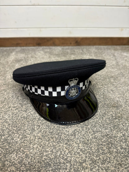 Obsolete Suffolk Constabulary Peak Cap 58cm Film TV Prop Collector Display