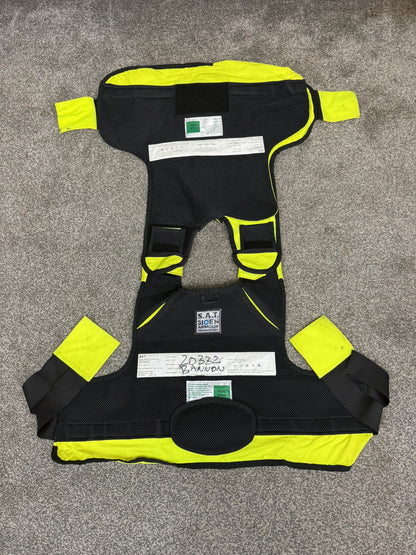 Ex Police SAT Sioen Hi Vis Body Armour Cover Security Patrol SIA Bouncer