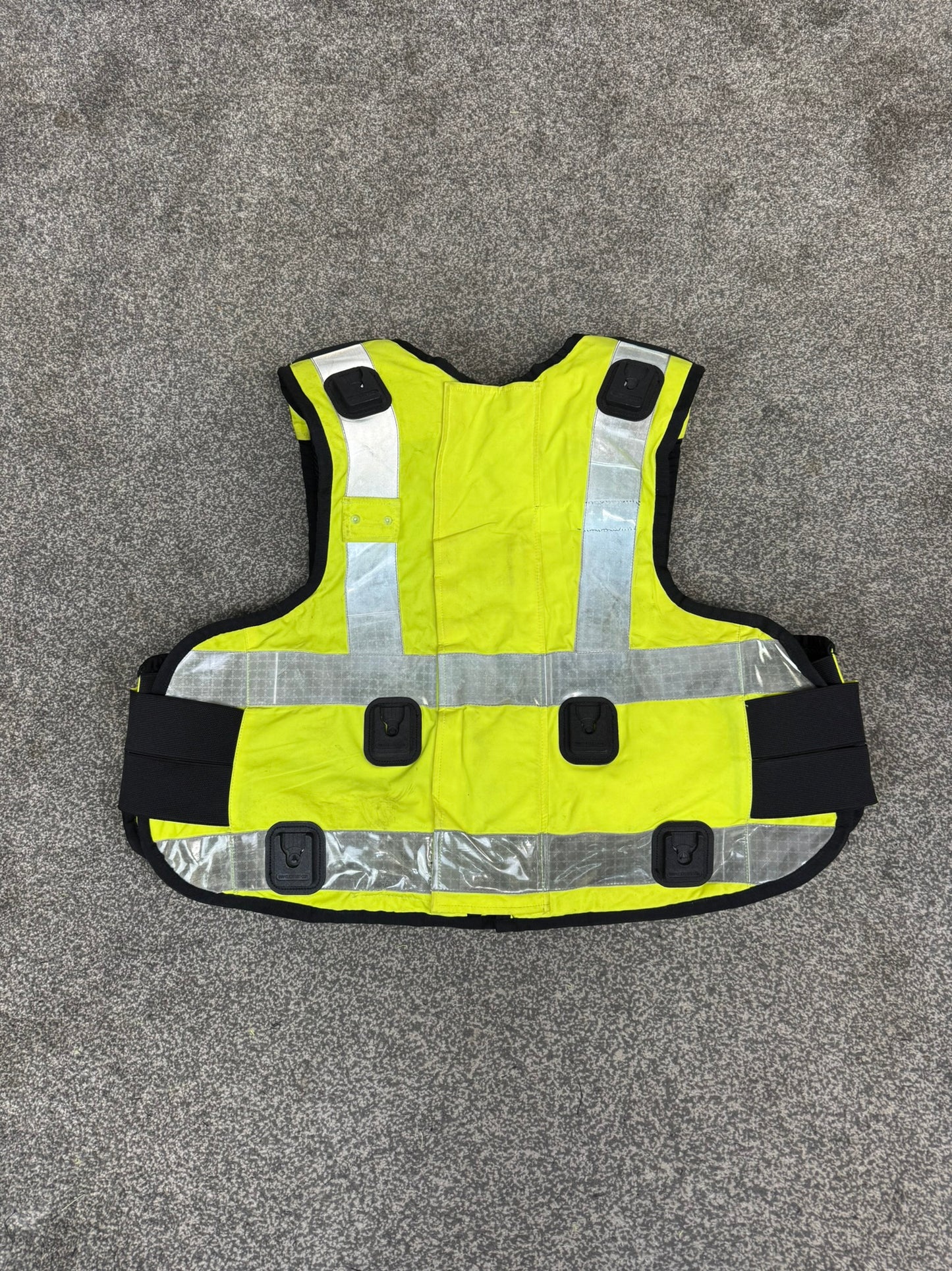 Ex Police SAT Sioen Hi Vis Body Armour Cover Security Patrol SIA Bouncer