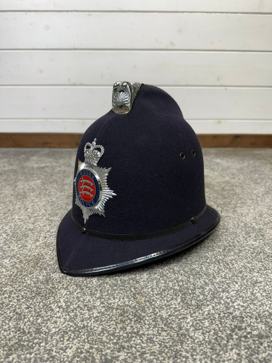 Obsolete Essex Police Bobby Helmet 60cm Coxcomb Hat Collector Memorabilia