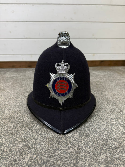 Obsolete Essex Police Bobby Helmet 60cm Coxcomb Hat Collector Memorabilia