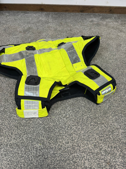 Ex Police SAT Sioen Hi Vis Body Armour Cover Security Patrol SIA Bouncer