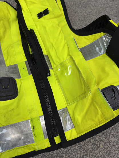 Ex Police SAT Sioen Hi Vis Body Armour Cover Security Patrol SIA Bouncer