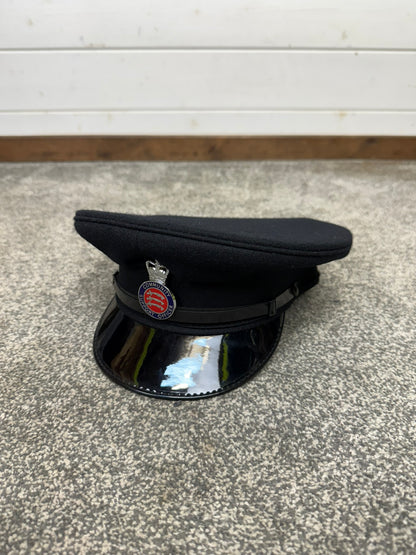 Ex Essex Police Community Support Officer Peak Cap Patrol Hat Collector Memorabilia Display