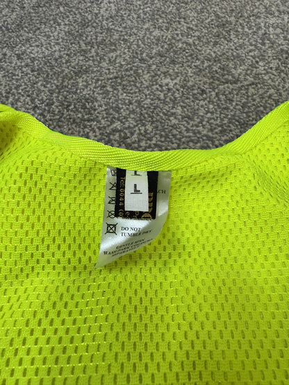 Ex Police Protec Tactical Vest Hi Vis Chequered Security Utility Patrol Vest LRG