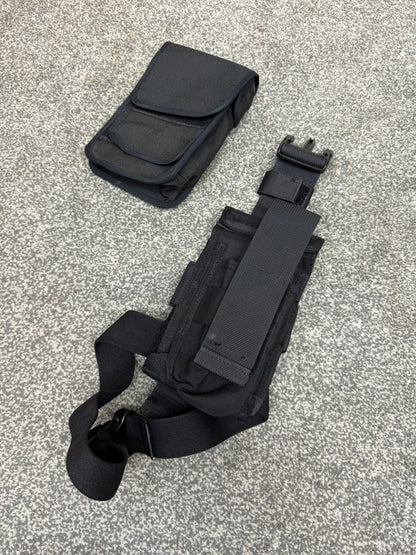 Ex Police Pouch & Holster Job Lot Belt Pouches Accessories Airsoft Bundle