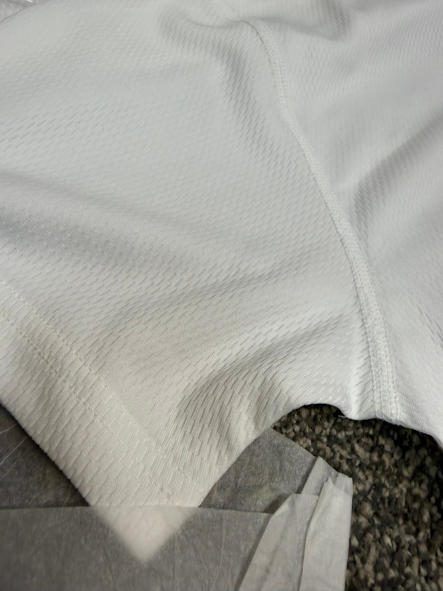 4x Ex Police White Wicker Wicking T-Shirts Job Lot MEDIUM Security Uniform