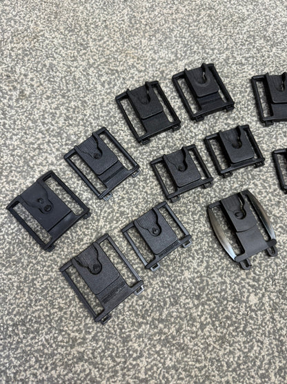 13x Ex Police Klickfast Belt Dock Job Lot Paramedic Security Radio Clip
