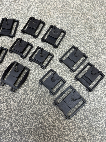 13x Ex Police Klickfast Belt Dock Job Lot Paramedic Security Radio Clip