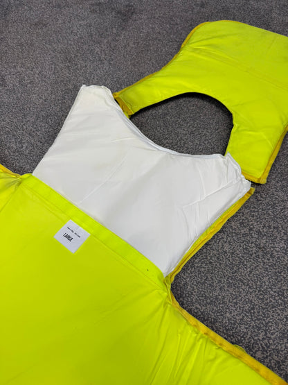 Ex Police Body Armour Training Vest Foam Padded BADGED - Large Airsoft Display