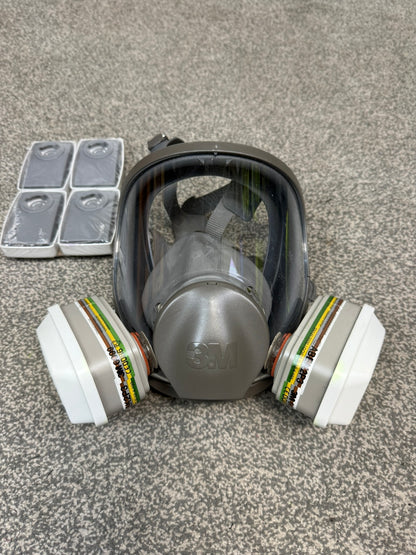Ex Police 3M 6900 Full Face Respirator Gas Mask - Large