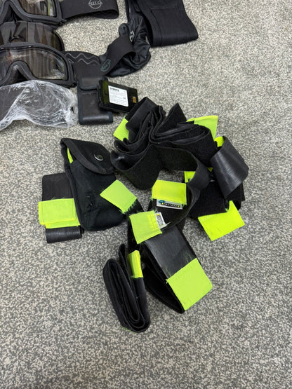 Ex Police Accessory Job Lot Belts Pouches Gloves Cap Goggles Security Lot