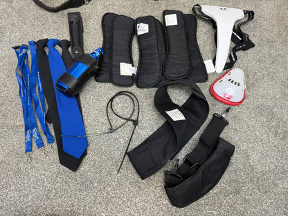 Ex Police Accessory Job Lot Belts Pouches Gloves Cap Goggles Security Lot
