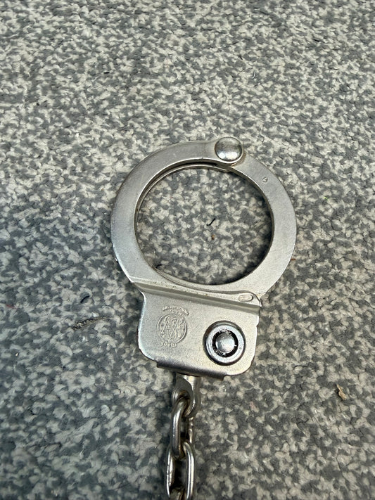 Vintage 1960's Smith & Wesson Handcuffs Model 94 Chain Cuffs - No Key