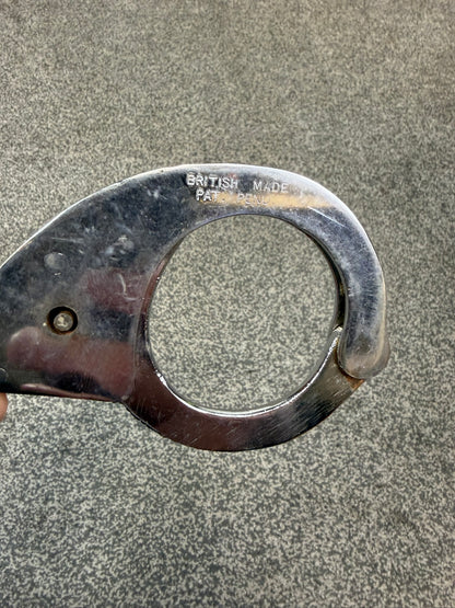 Hiatts 1960 Handcuffs Vintage Chain Cuffs No Key