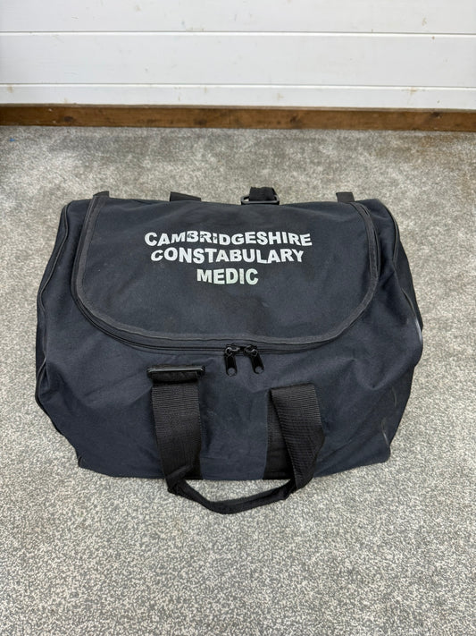 Obsolete Cambridge Constabulary Police Medic Bag Holdall
