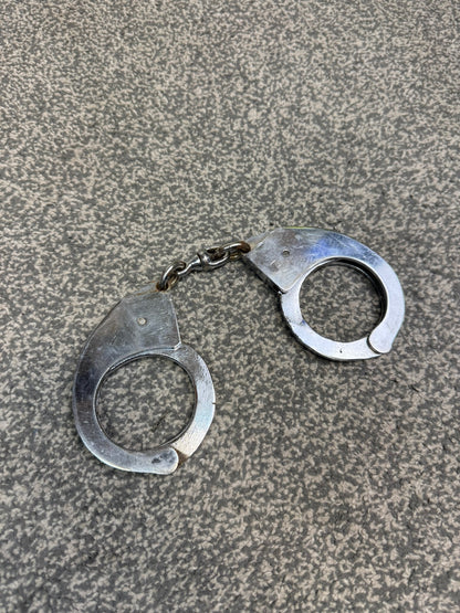 Hiatts 1960 Handcuffs Vintage Chain Cuffs No Key