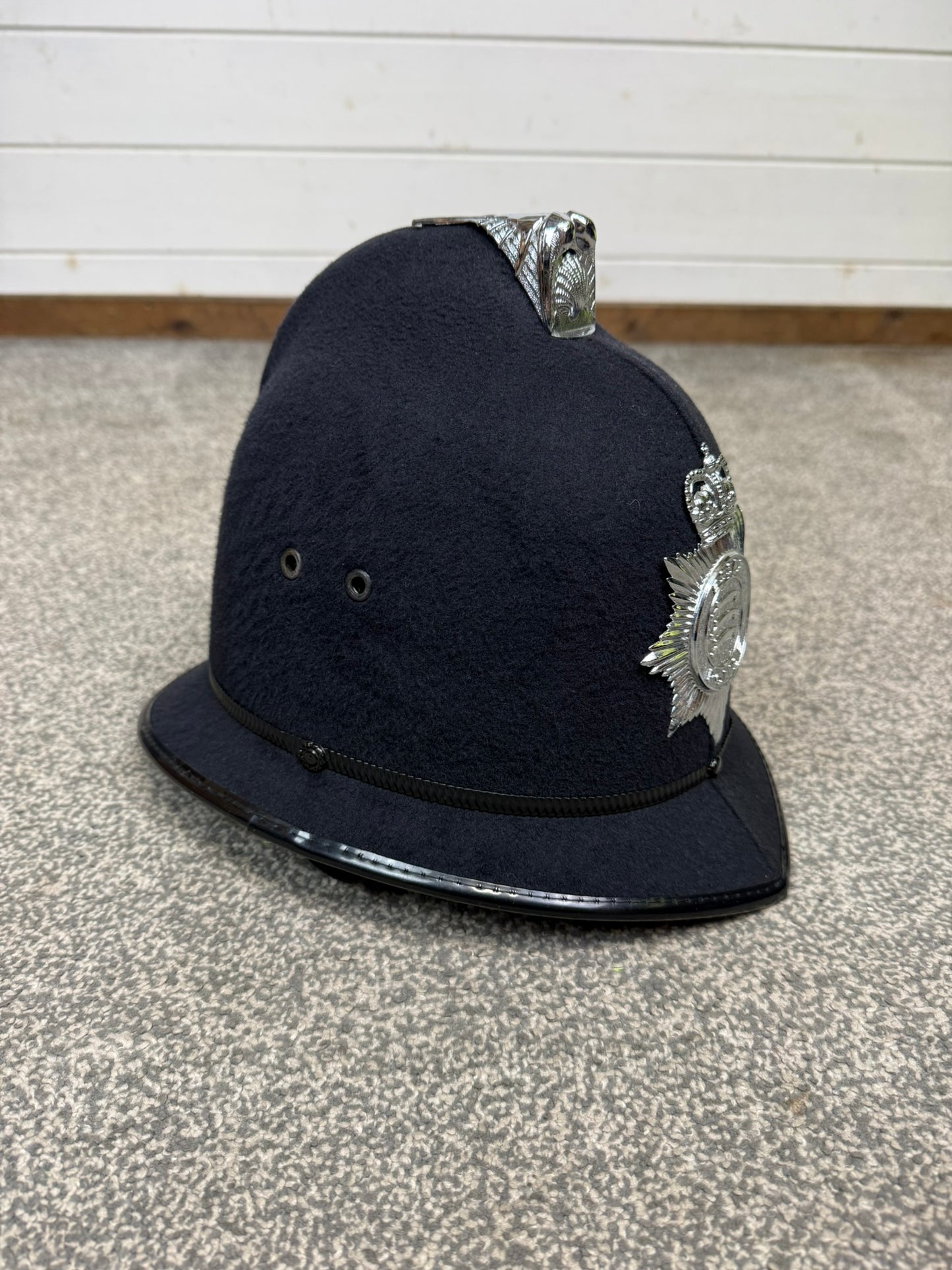 Ex Essex Police Coxcomb Bobby Helmet 59cm Obsolete Collector Display