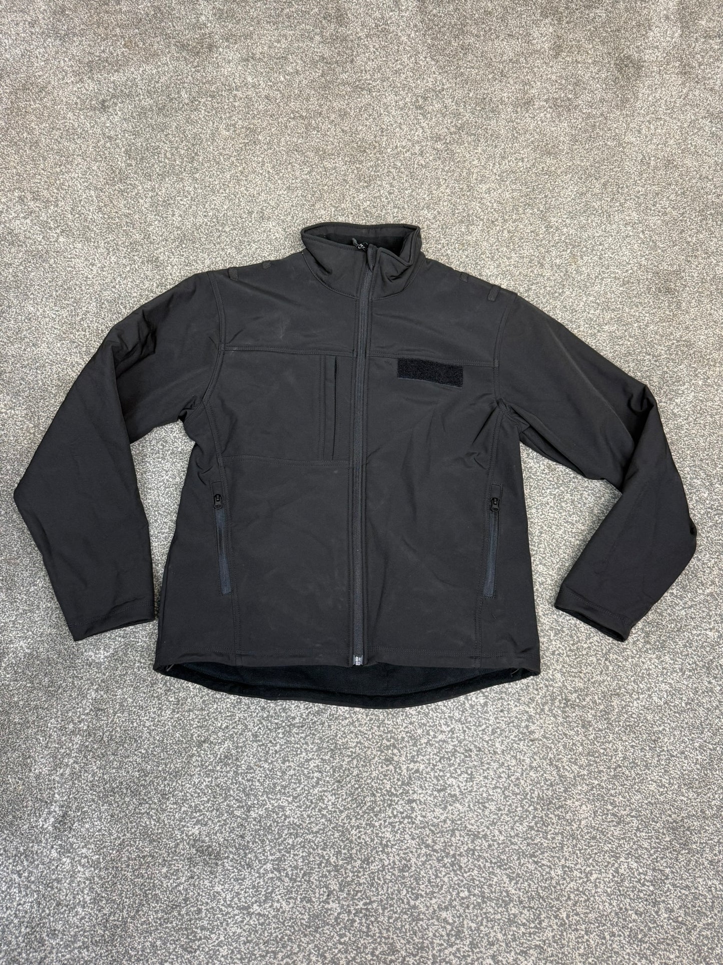 Ex Police Result Soft Shell Fleece Jacket SMALL Security Recovery Dog Handler