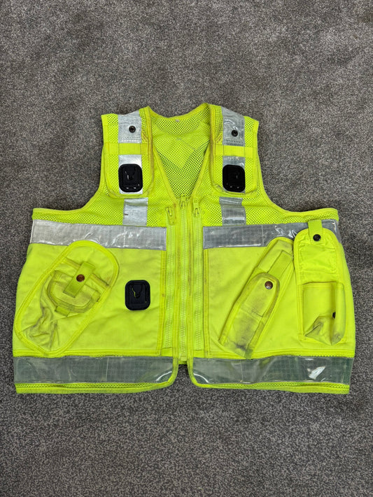 Ex Police Hi Vis Utility Tac Vest Security Patrol Equipment Vest Marshall