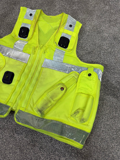 Ex Police Hi Vis Utility Tac Vest Security Patrol Equipment Vest Marshall