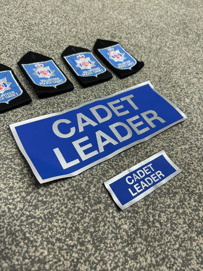 Essex Police Volunteer Police Cadet Epaulettes & Badges Collector Memorabilia Display