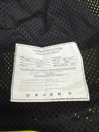 Ex Police Hi Vis Cooneen Body Armour Cover Security Vest Film TV Uniform