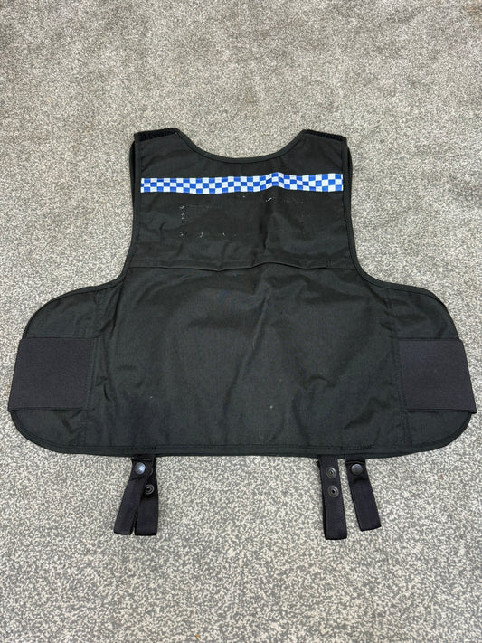 Ex Police Mehler Body Armour Cover Black Security TV Film Uniform