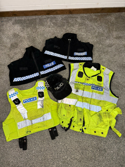 Ex Police Clothing Job Lot Vests & Fleeces Cap - Grade B