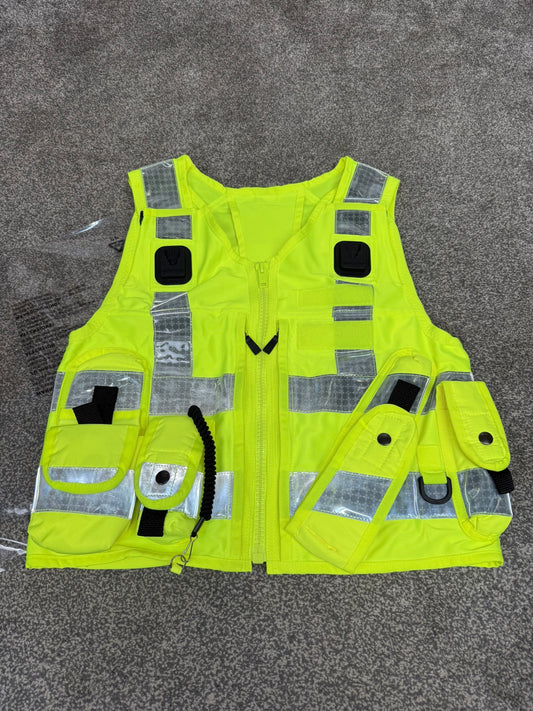 Ex Police Hi Vis Tac Vest Equipment Utility Vest Model 774 Patrol SIA Security