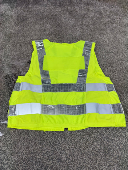 Ex Police Hi Vis Tac Vest Equipment Utility Vest Model 774 Patrol SIA Security