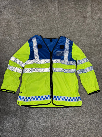 Ex Police Hi Vis Vest Collector Display Film TV Uniform Security Patrol