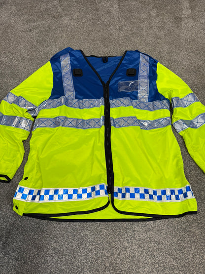 Ex Police Hi Vis Vest Collector Display Film TV Uniform Security Patrol