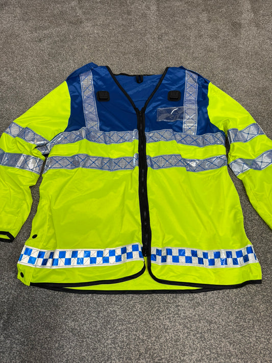 Ex Police Hi Vis Vest Collector Display Film TV Uniform Security Patrol