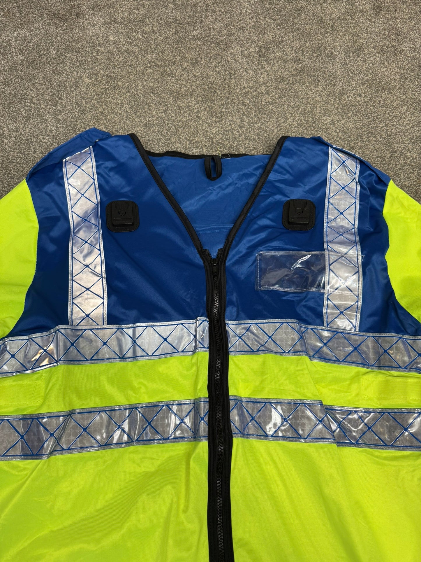 Ex Police Hi Vis Vest Collector Display Film TV Uniform Security Patrol