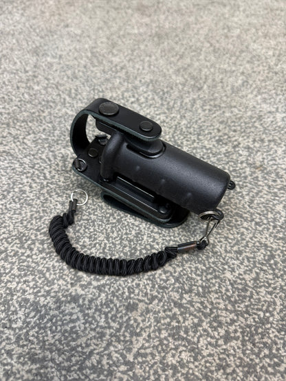 Ex Police CS Pepper Spray Holder Peter Jones Duty Belt 360° & Lanyard