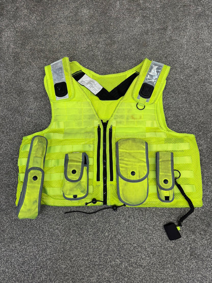 Ex Police Hi Vis Safariland Vest Molle Tactical Utility Security Vest XXL