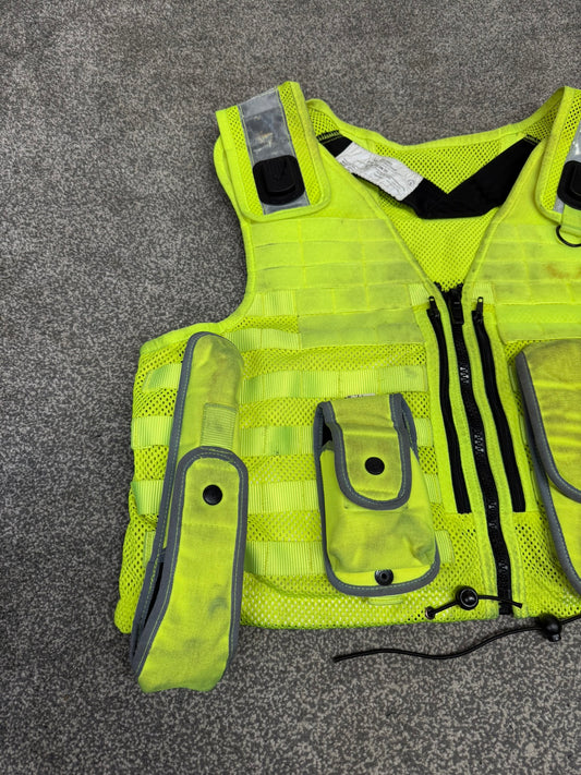 Ex Police Hi Vis Safariland Vest Molle Tactical Utility Security Vest XXL