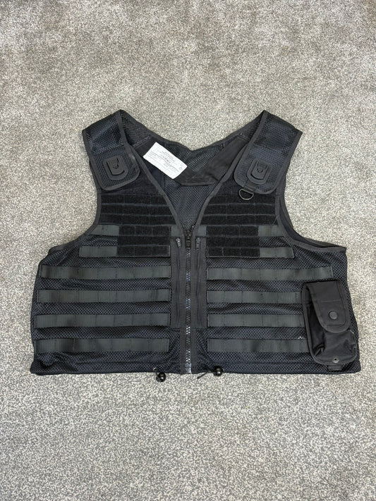 Ex Police Black Safariland Vest Molle Tactical Utility Security Vest XXL