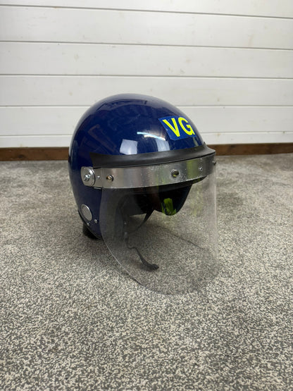 Ex Police Riot Helmet Defender 64cm Genuine Obsolete Collectable Display Airsoft Paintball