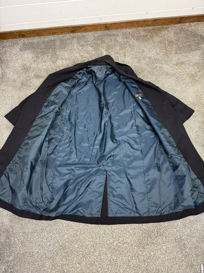 Ex Police Vintage Grantham Weatherwear Overcoat Trenchcoat Long Coat