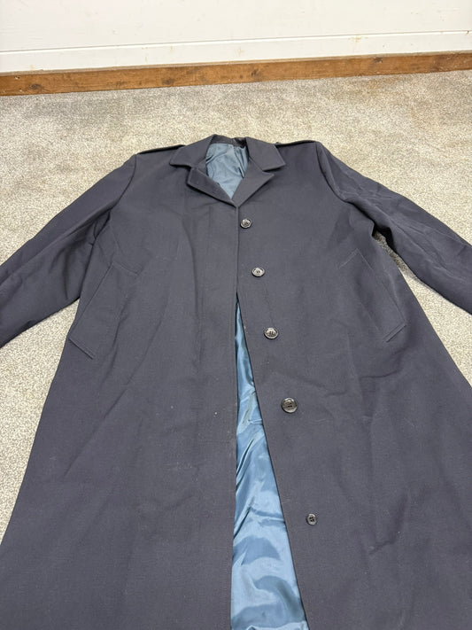 Ex Police Vintage Grantham Weatherwear Overcoat Trenchcoat Long Coat