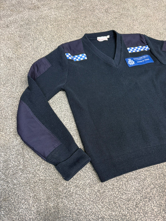 Ex Suffolk Constabulary Police SOCO Pullover Commando Wool Jumper Collector Film TV Display