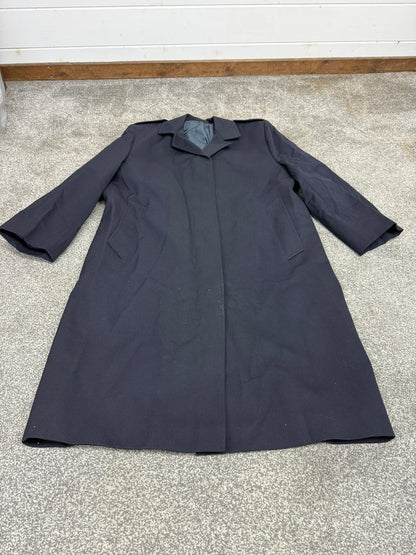 Ex Police Vintage Grantham Weatherwear Overcoat Trenchcoat Long Coat