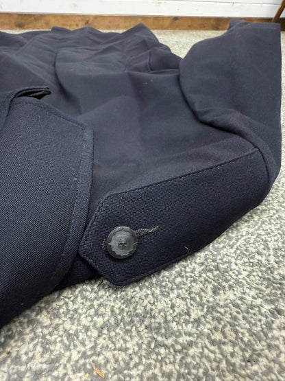 Ex Police Vintage Grantham Weatherwear Overcoat Trenchcoat Long Coat