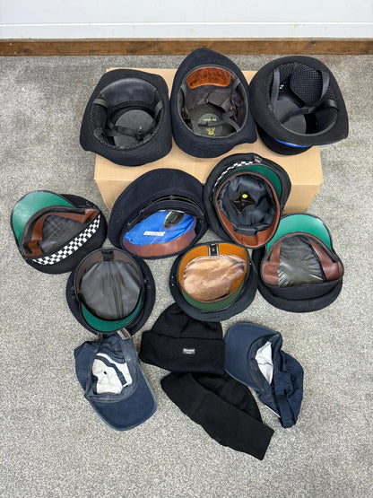 Ex Police Peak Cap Bowler Hat Cap Job Lot Theatre Headwear Uniform Film Prop Lot