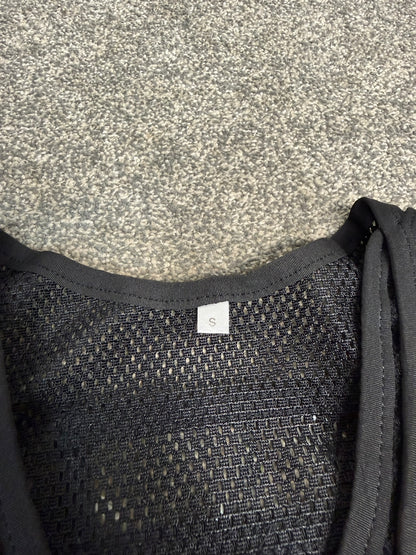 Ex Essex Police Black Arktis Tactical Utility Vest & Pouches Security Airsoft - Small